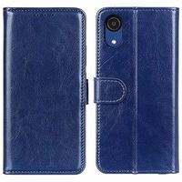 Samsung Galaxy A03 Core Wallet Hoesje met Magnetische Sluiting - Blauw