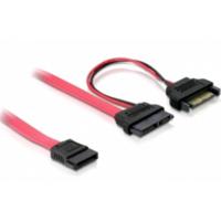 DeLOCK SATA cable, 0.5m SATA-kabel 0,5 m Rood - thumbnail