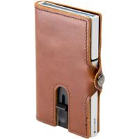 Silvergear Luxe Pasjeshouder Leer Bruin