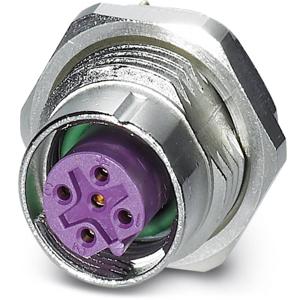 Phoenix Contact 1456488 Sensor/actuator inbouwconnector M12 Aantal polen (sensoren): 5 Bus, inbouw 20 stuk(s)