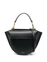 Wandler mini Hortensia leather tote bag - Noir