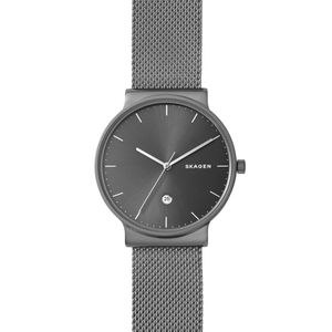 Horlogeband Skagen SKW6432 Mesh/Milanees Antracietgrijs 20mm