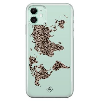 iPhone 11 siliconen hoesje - Wild world