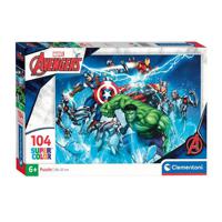 Clementoni Legpuzzel Super Color Avengers, 104st. - thumbnail