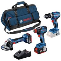 Bosch Professional Bosch Power Tools 0615990N31 Gereedschapsset Handwerker, Doe-het-zelver, Accumachine Incl. koffer 5-delig - thumbnail