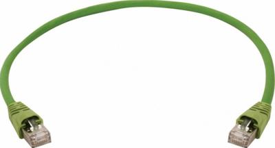 Telegärtner L00003A0095 RJ45 Netwerkkabel, patchkabel CAT 6 S/FTP 5.00 m Geel, Groen 1 stuk(s)