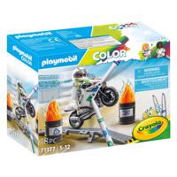 PLAYMOBIL Color Motorcrossmotor 71377 - thumbnail