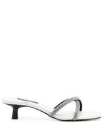 Senso mules Tatiana I à ornements en cristal - Argent