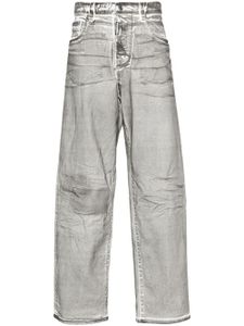 DSQUARED2 pantalon ample à effet froissé - Gris