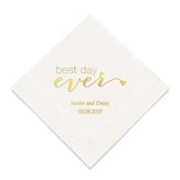 Gepersonaliseerde cocktailservetten