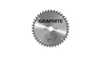 Graphite Circelzaagblad Voor Hout 255mm Asgat 30mm Tanden 40 Dikte 3,2 Vulringen 16/20/25 TCT - thumbnail