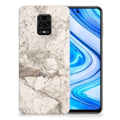 Xiaomi Redmi Note 9S | Note 9 Pro TPU Siliconen Hoesje Marmer Beige