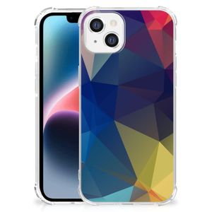 Apple iPhone 14 Plus Shockproof Case Polygon Dark