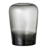 Bloomingville - Glass Vase Ø 13,5 cm - Grey (32122879)