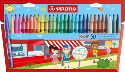 Stabilo power viltstiften (30 st.)