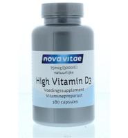 Nova Vitae High Vitamine D3 3000iu 75 Mcg (180ca)