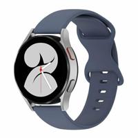 By Qubix - Solid color sportband - Blauw - Compatible met Xiaomi Mi Watch/Compatible met Xiaomi Watch 2 / Compatible met Xiaomi Watch S1 / S2 / S3 / S4 - Compatible Xiaomi bandje
