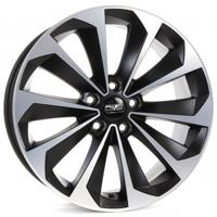 CMS WHEELS C21 Mat zwart gepolijst