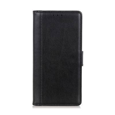 Shop4 - Google Pixel 4 Hoesje - Wallet Case Grain Zwart