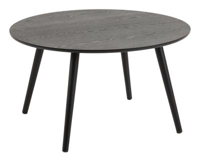 Bendt Bijzettafel 'Ali' Essenfineer, 80cm, kleur Zwart