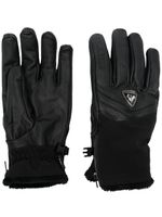 Rossignol gants de ski Elite en cuir - Noir