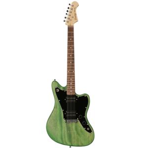 Fazley Outlaw Series Maverick Basic HH Green elektrische gitaar met gigbag