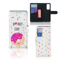 Huawei P40 Book Cover Donut Roze - thumbnail