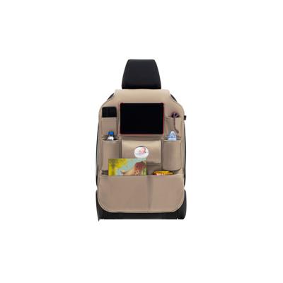 Universele Autostoel Organizer - Beige PVC leder OTORG103 Universele Autostoel Organizer - Beige PVC leder OTORG103