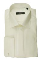 Casa Moda Comfort Fit Gala shirt beige, Effen