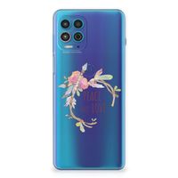 Motorola Moto G100 Telefoonhoesje met Naam Boho Text