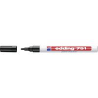 Edding 751 paint marker 4-751001 Lakmarker Zwart 1 mm, 2 mm