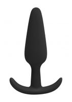 MALO small cork butt-plug with handles - Black - thumbnail