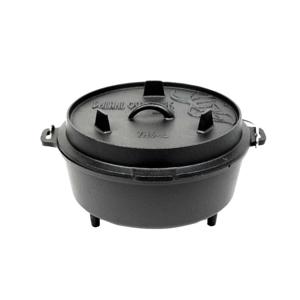 Valhal Dutch Oven Gietijzer met pootjes Outdoor 6,1 L