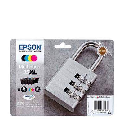 Epson Padlock Multipack 4-colours 35XL DURABrite Ultra Ink Epson Padlock Multipack 4-colours 35XL DURABrite Ultra Ink