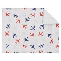 Bink Bedding boxkleed Planes Blauw Maat - thumbnail