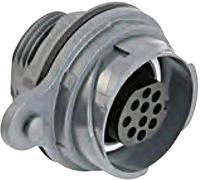 Bulgin PXP7012/02P/ST Rundsteckverbinder Stecker, Einbau Gesamtpolzahl: 2 Serie (Rundsteckverbinder)