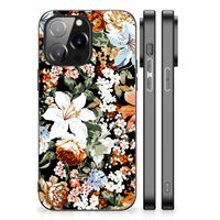 Bloemen Hoesje voor iPhone 14 Pro Max Dark Flowers