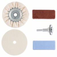 Bosch Accessories 2609256555 Hobby-polijstset, 5-delig, voor boormachines 1 set(s)