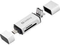 Sandberg kaartlezer usb c usb microusb