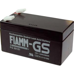 Fiamm Pb-12-1,2-4,8 Loodaccu 12 V 1.2 Ah Loodvlies (AGM) (b x h x d) 97 x 57 x 48 mm Kabelschoen 4.8 mm Onderhoudsvrij, Geringe zelfontlading, VDS-certificering