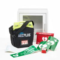 ZOLL AED Plus + binnenkast-Wit-Halfautomaat - thumbnail