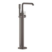 GROHE Essence New Afbouwdeel vrijstaande badkraan - omstel - draaibare uitloop 27.7cm - handdouche - doucheslang - hard graphite 23491A01 - thumbnail