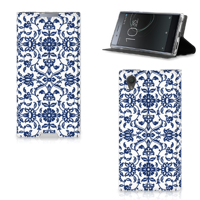 Sony Xperia L1 Smart Cover Flower Blue