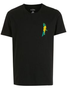 Amir Slama t-shirt à imprimé banane - Noir