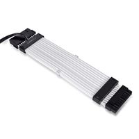 Lian Li Strimer Plus 24-pin V2 PSU extension cable verlengkabel 0,2 meter, RGB LED - thumbnail