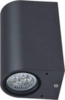 Heitronic Ambos 35376 Außenwandleuchte LED GU10 22W Graphit