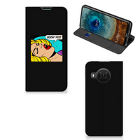 Nokia X20 | X10 Hippe Standcase Popart Oh Yes - thumbnail