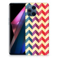 OPPO Find X3 | X3 Pro TPU bumper Zigzag Multi Color