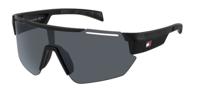 Tommy Hilfiger zonnebril 1721/S heren rechthoekig cat. 3 zwart