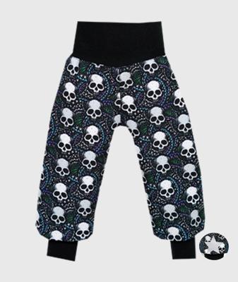 Waterproof Softshell Pants Skulls Black Waterproof Softshell Pants Skulls Black